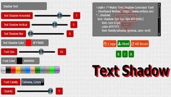 text-shadow